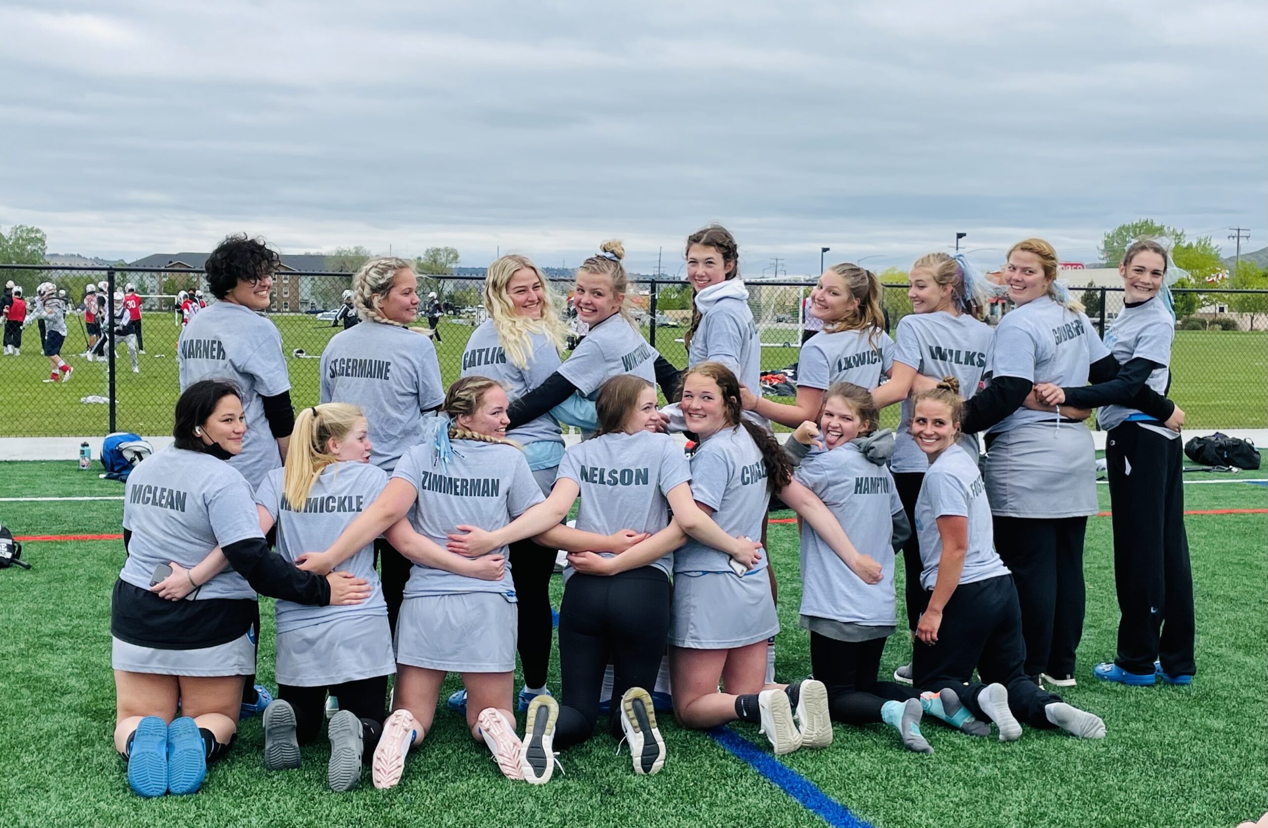 Rimrock teammates sharing a moment together
